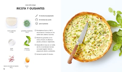 Foto 4 | 100 Recetas Quiches Y Tartas Varios Autores Librero Tapa Blanda