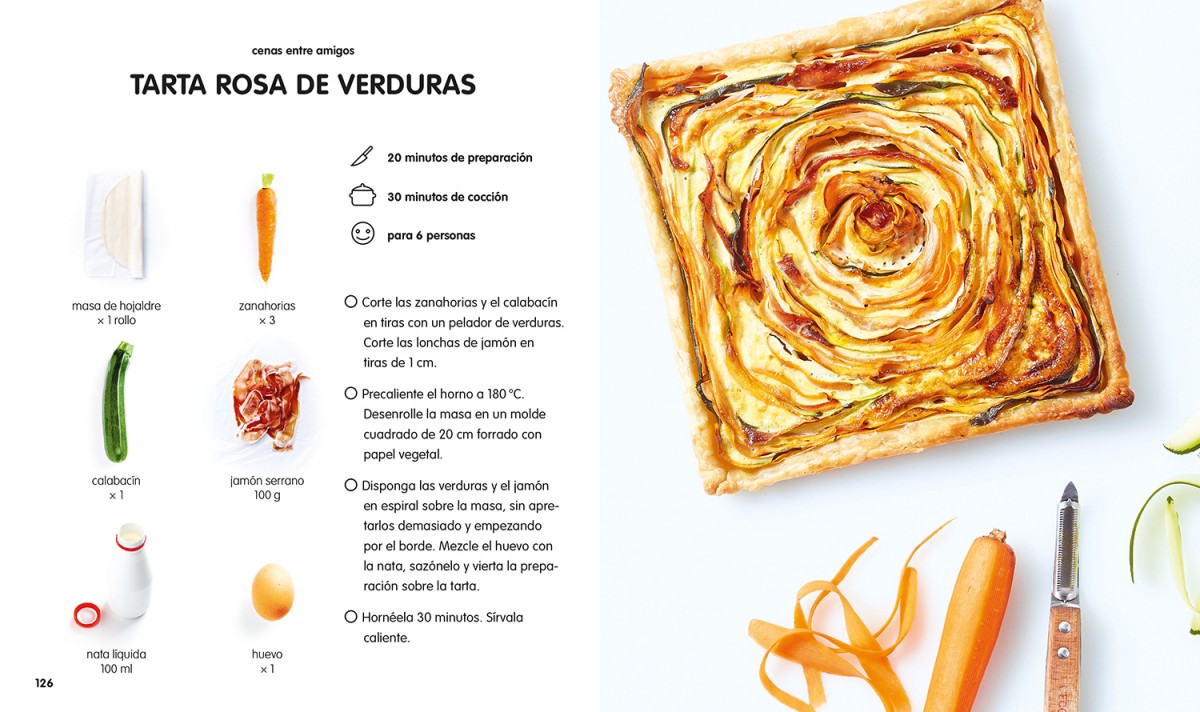 Foto 5 | 100 Recetas Quiches Y Tartas Varios Autores Librero Tapa Blanda