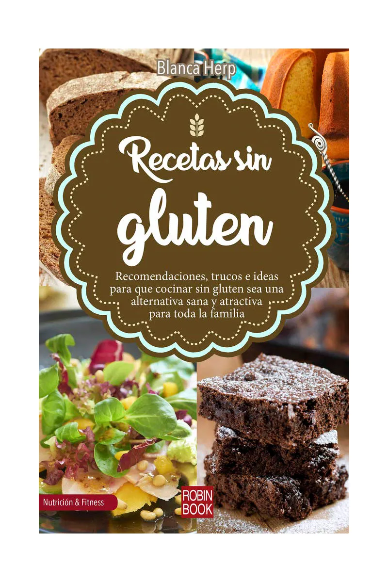Foto 2 pulgar | Recetas Sin Gluten Herp Blanca Redbook Tapa Blanda