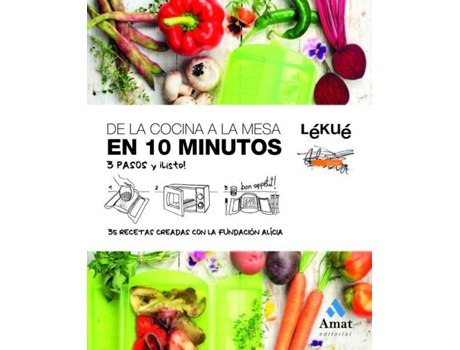 Foto 2 pulgar | De La Cocina A La Mesa En 10 Minutos Lekue Y Fundacion Alicia Amat Tapa Blanda
