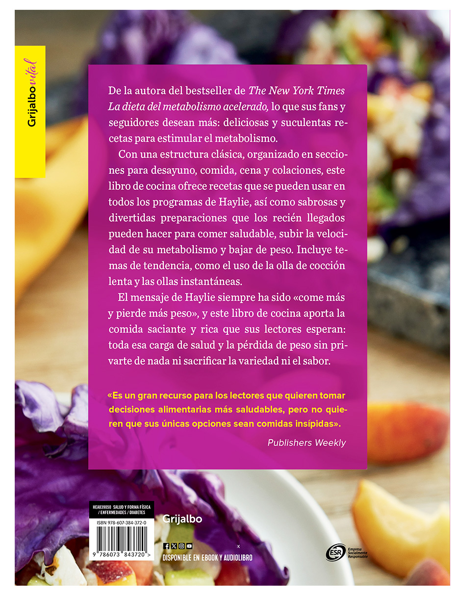 Foto 4 pulgar | 📚 La Cocina Del Metabolismo Acelerado: Come Más Y Pierde Más Peso 🍽️🔥 Autor: Haylie Pomroy Y Eve Adamson