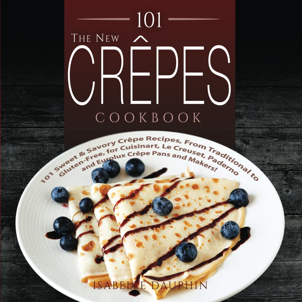 Foto 2 pulgar | Libro De Cocina 101 Recetas De Crepes Dulces Y Saladas Para Sartenes Para Crepes - Venta Internacional.