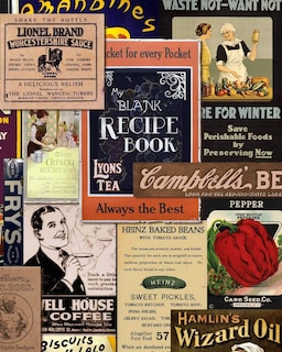 Foto 1 | Libro De Recetas En Blanco, Diario De Recetas, 100 Páginas, Vintage - Venta Internacional.