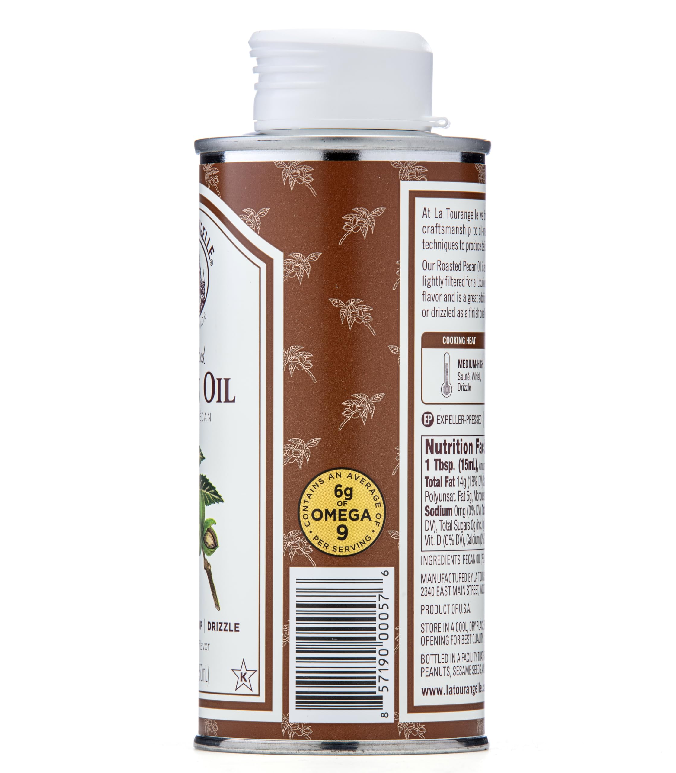 Foto 4 | Aceite De Cocina La Tourangelle  Nuez Tostada  250 Ml (paquete De 6) - Venta Internacional.