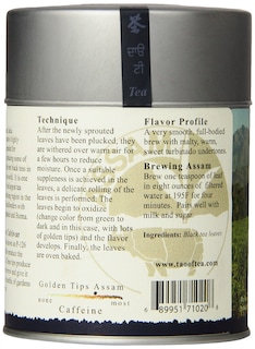 Foto 3 | Té Negro The Tao Of Tea Golden Tips Assam 100 G De Hojas Sueltas - Venta Internacional.