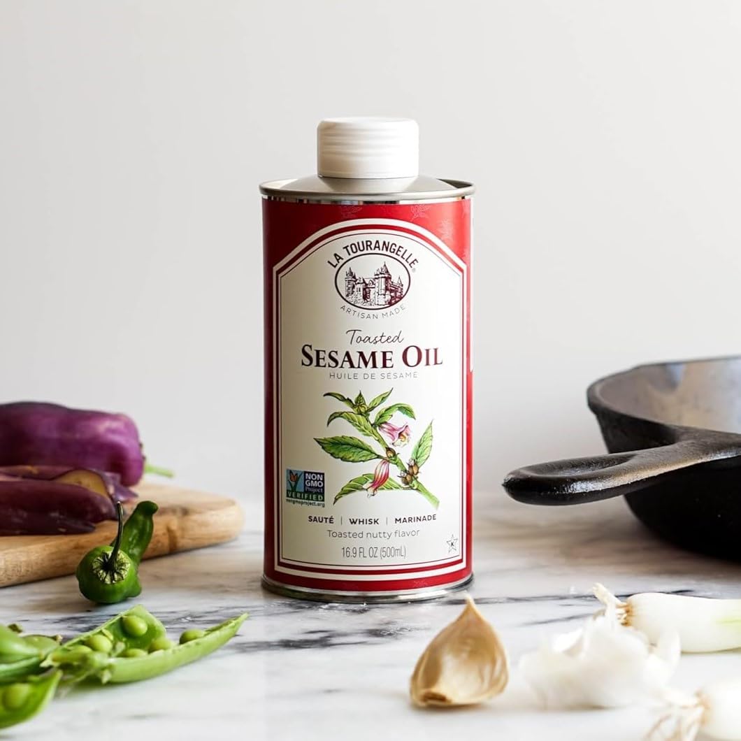 Foto 6 pulgar | Aceite De Cocina La Tourangelle  Sésamo Tostado  500 Ml - Venta Internacional.