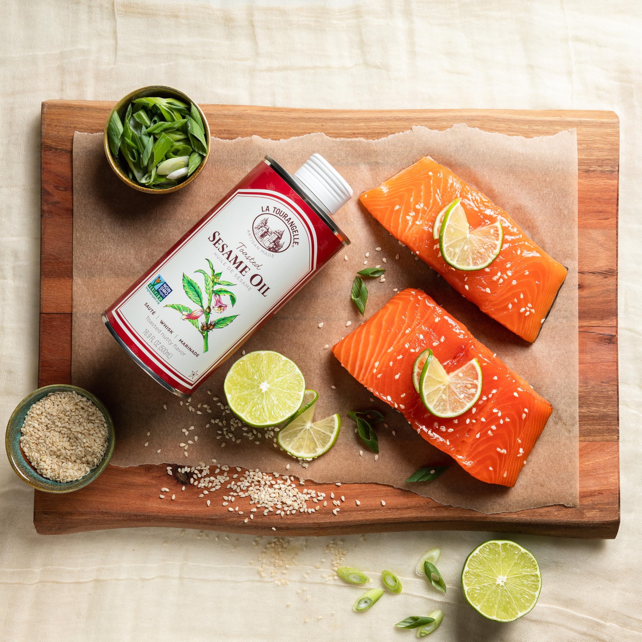 Foto 7 pulgar | Aceite De Cocina La Tourangelle  Sésamo Tostado  500 Ml - Venta Internacional.