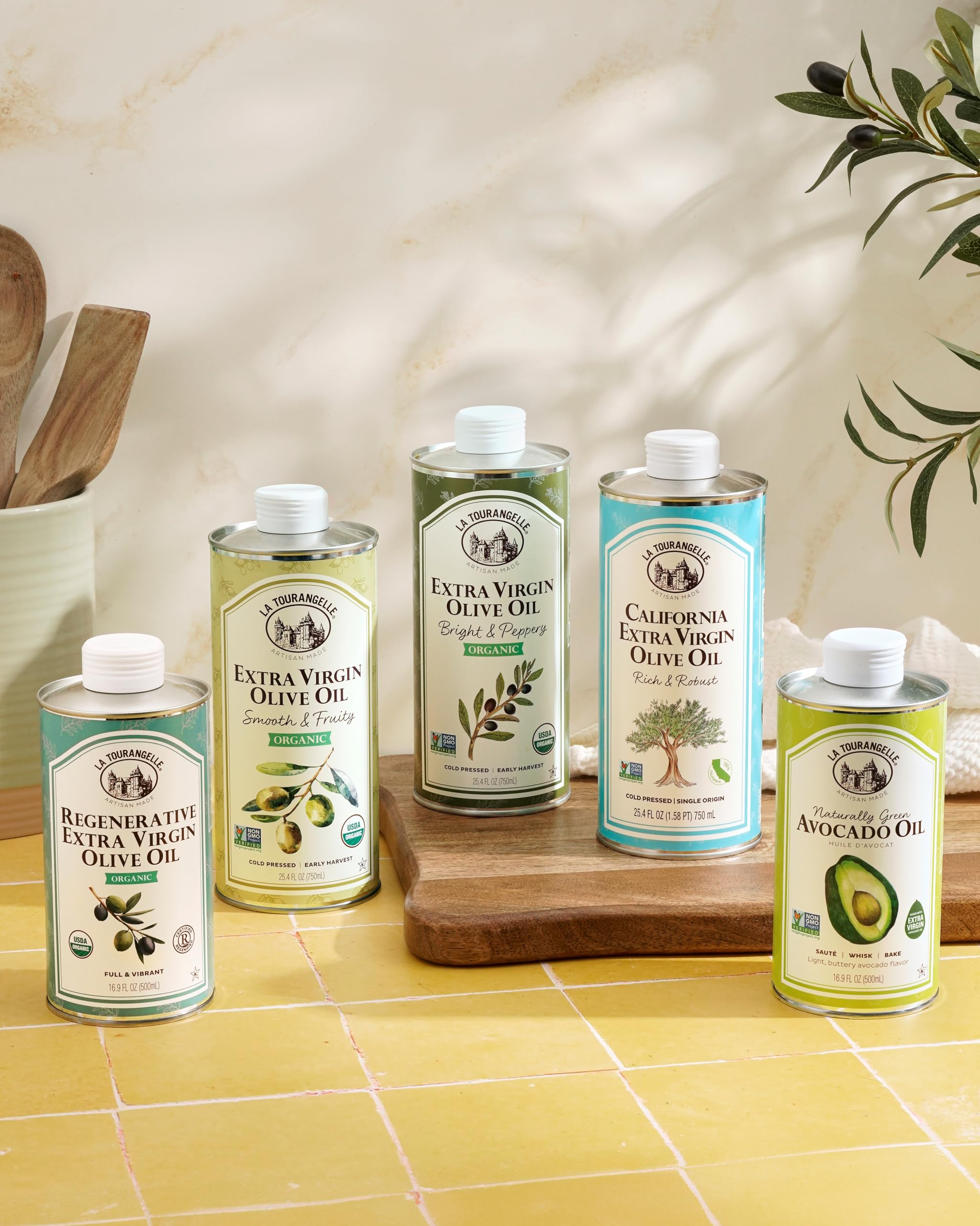 Foto 2 | Aceite De Oliva La Tourangelle Ecológico Virgen Extra 750 Ml - Venta Internacional.