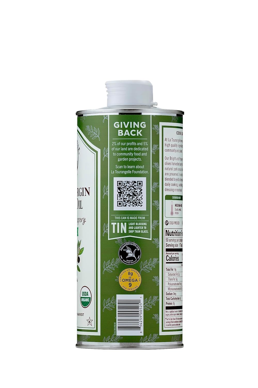 Foto 5 pulgar | Aceite De Oliva La Tourangelle Ecológico Virgen Extra 750 Ml - Venta Internacional.