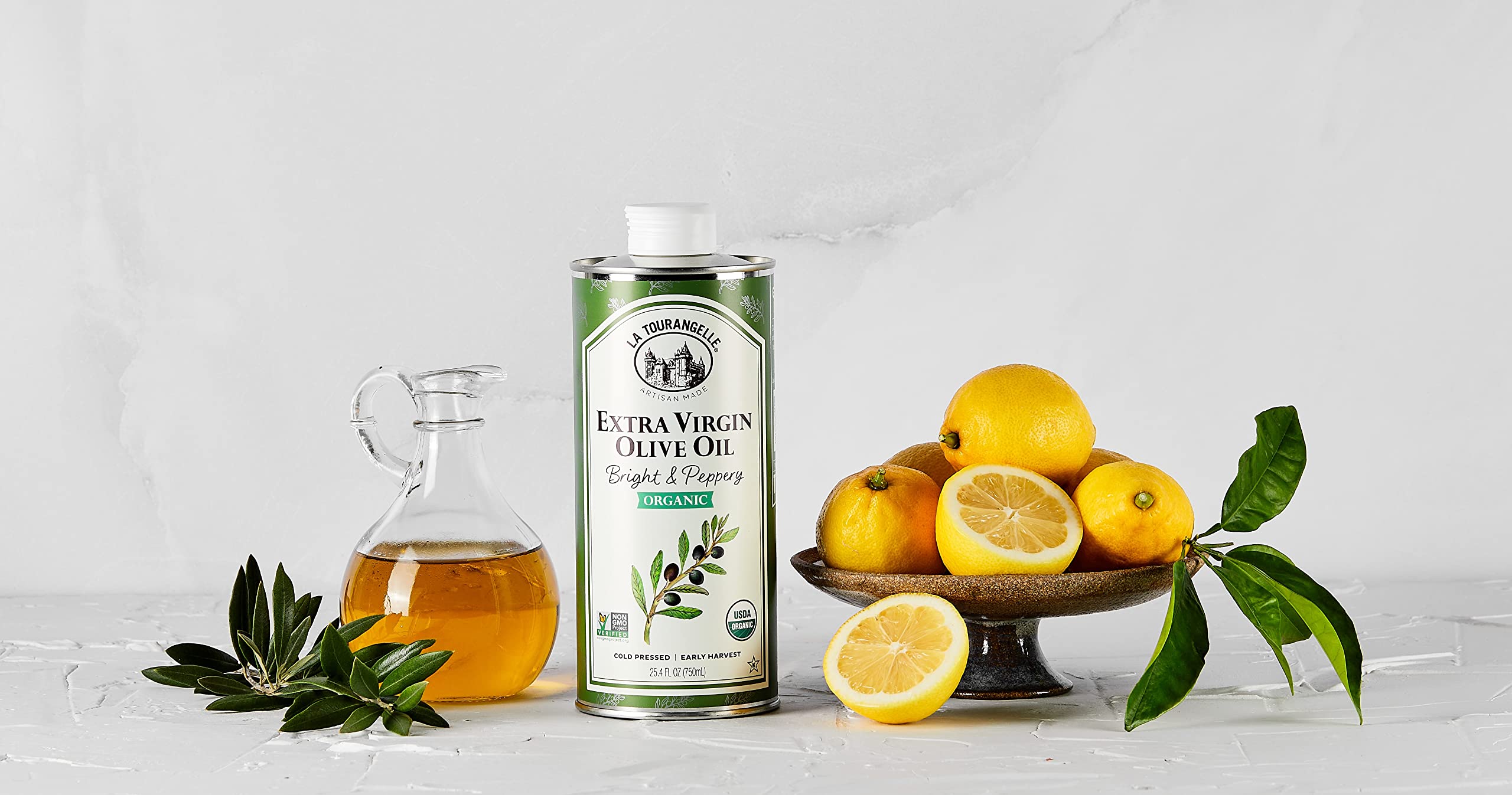 Foto 8 pulgar | Aceite De Oliva La Tourangelle Ecológico Virgen Extra 750 Ml - Venta Internacional.