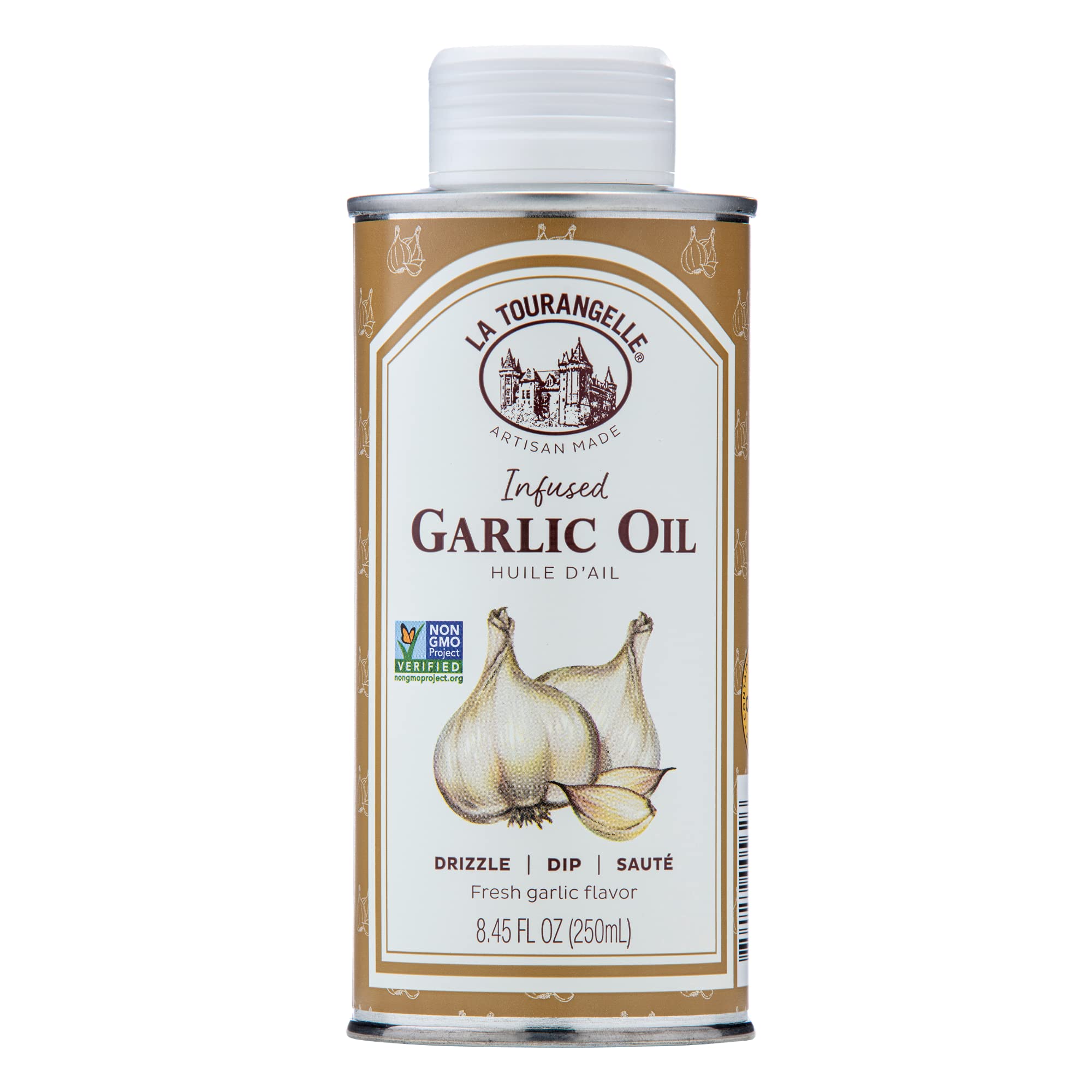 Foto 1 | Aceite De Ajo La Tourangelle Con Alto Contenido De Oleico 250 Ml Para Cocinar - Venta Internacional.