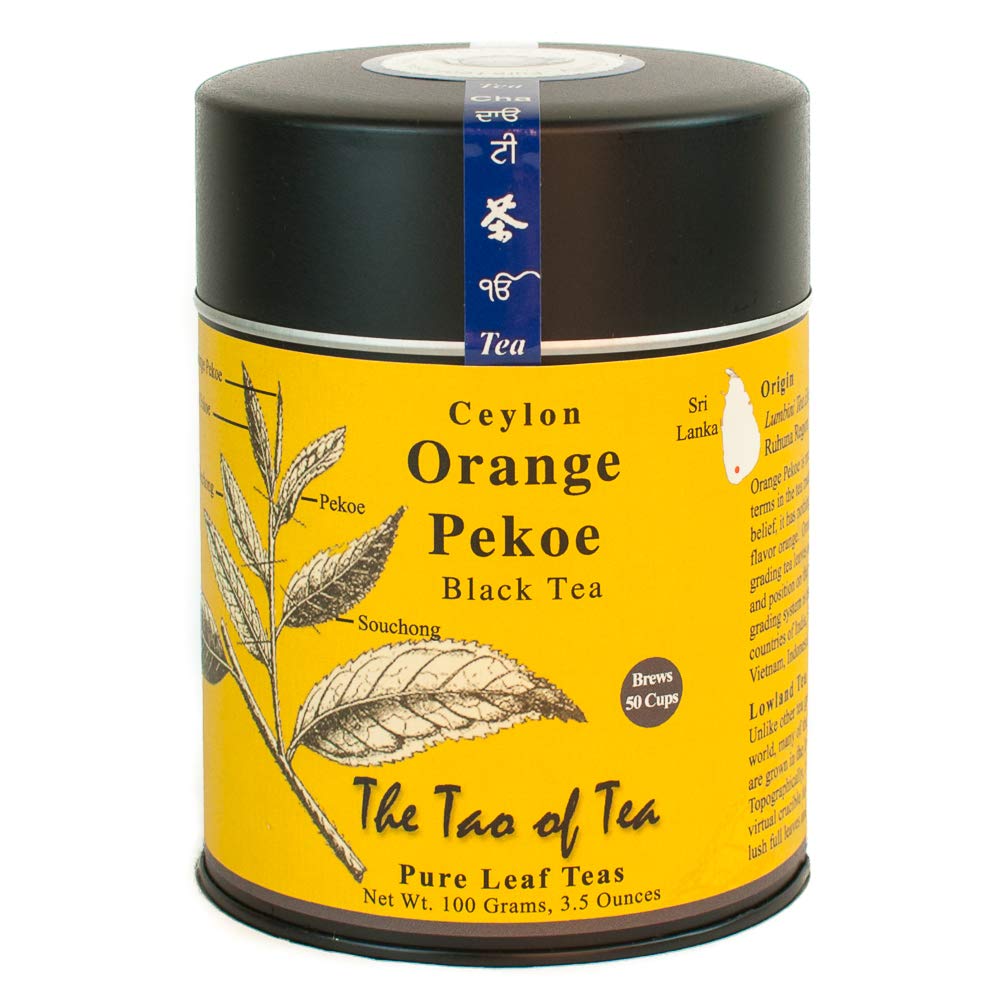 Foto 2 pulgar | Tea The Tao Of Tea  Naranja De Ceilán  Pekoe  Lata Suelta De 100 G - Venta Internacional.