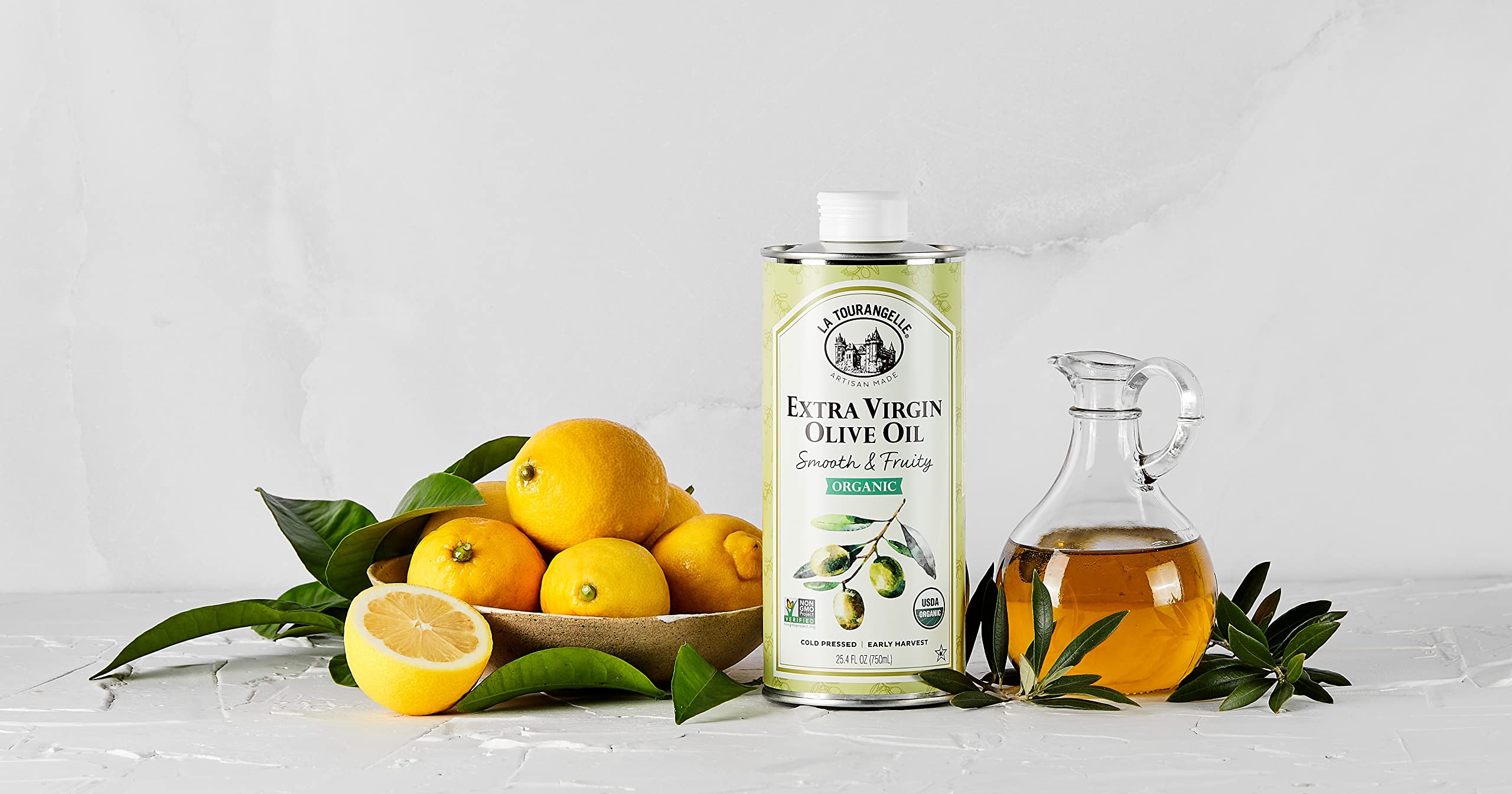 Foto 3 pulgar | Aceite De Oliva La Tourangelle Ecológico Virgen Extra 750 Ml - Venta Internacional.