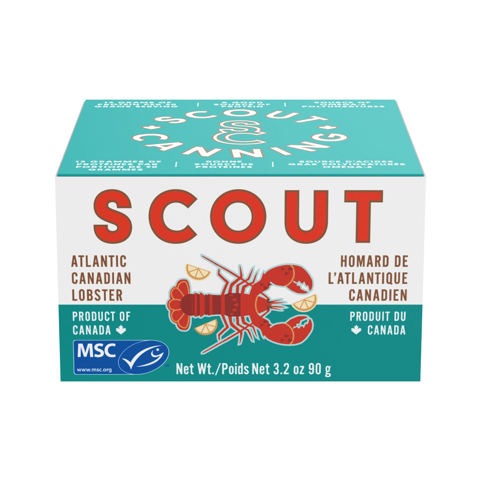 Foto 1 | Langosta Canadiense Meals Scout Atlantic 94 6 Ml Sin Gluten - Venta Internacional.