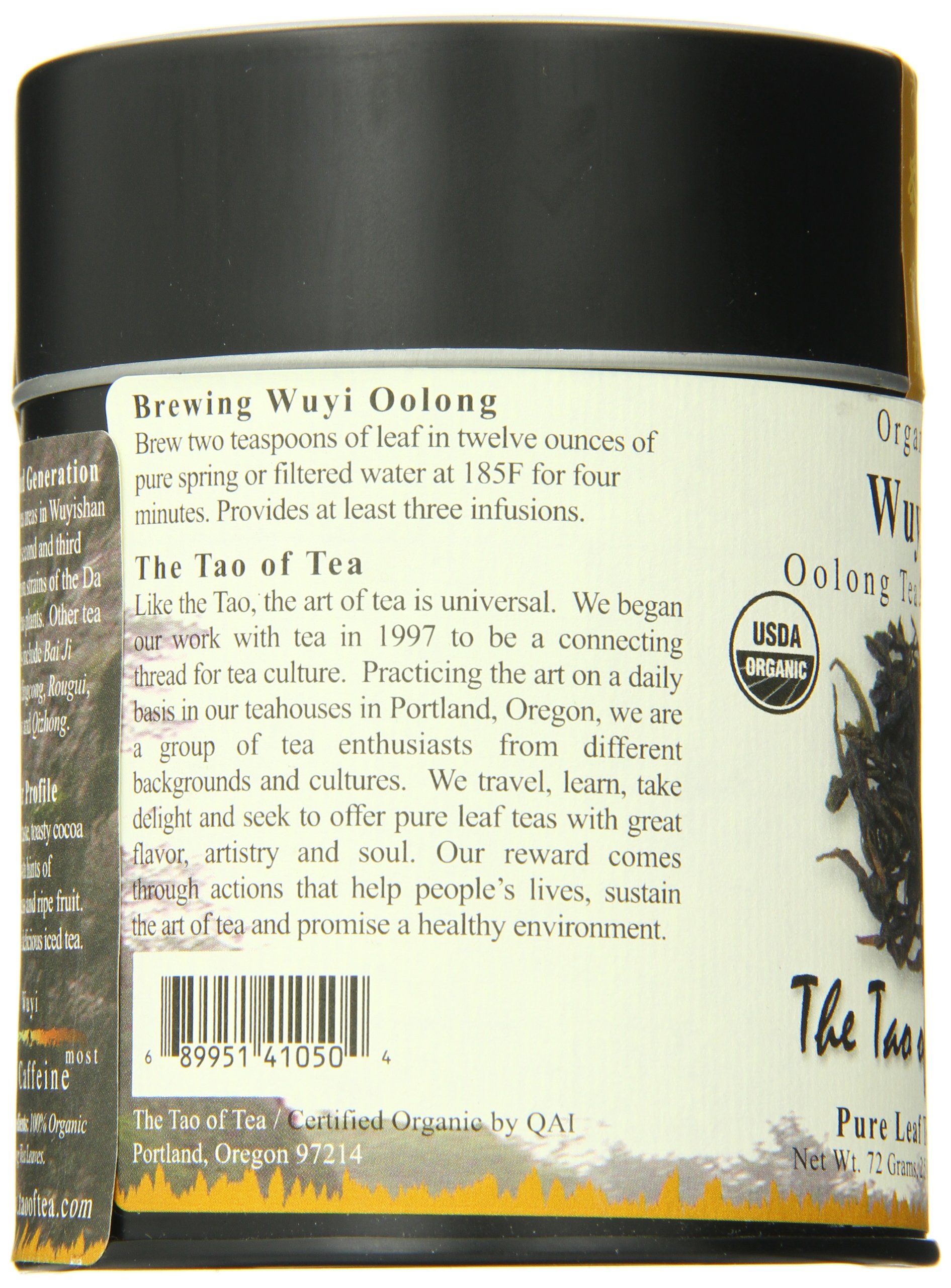 Foto 5 pulgar | Té The Tao Of Tea Wuyi Oolong De Hojas Sueltas 75 Ml - Venta Internacional.