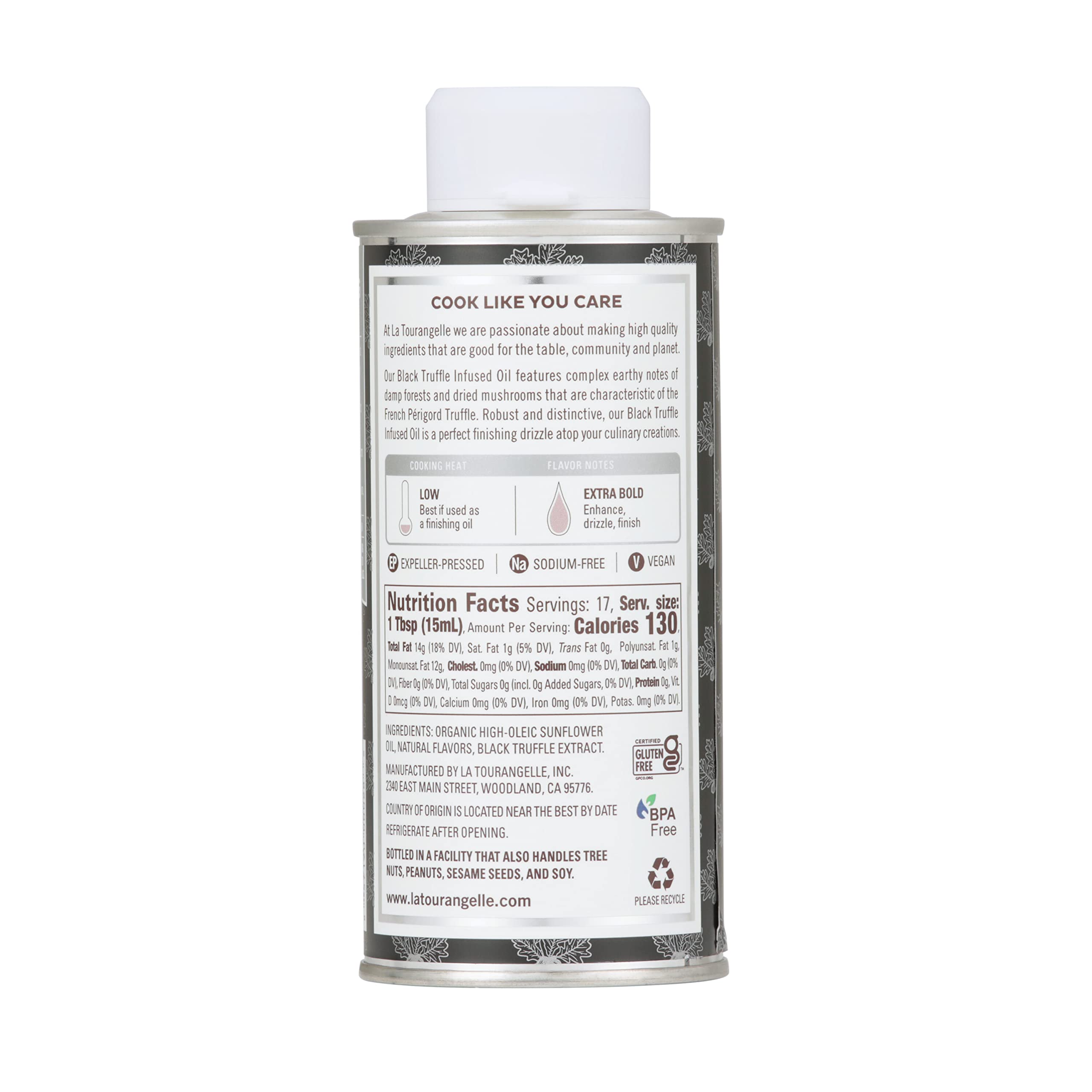 Foto 3 | Aceite De Trufa La Tourangelle Black  250 Ml  Sabor Gourmet - Venta Internacional.
