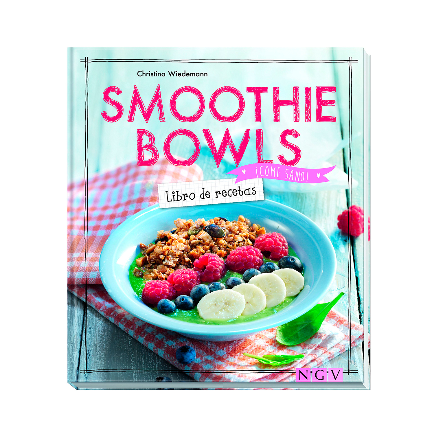 Libro Smoothie Bowls NGV Pasta Dura color Blanco