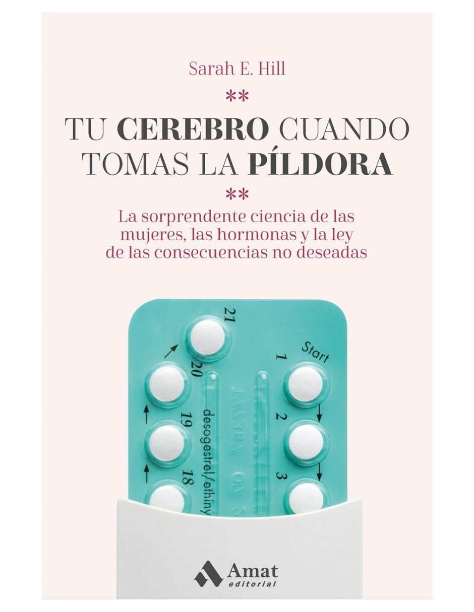Foto 2 pulgar | Tu Cerebro Cuando Tomas La Pildora Sarah Hill Amat Tapa Blanda