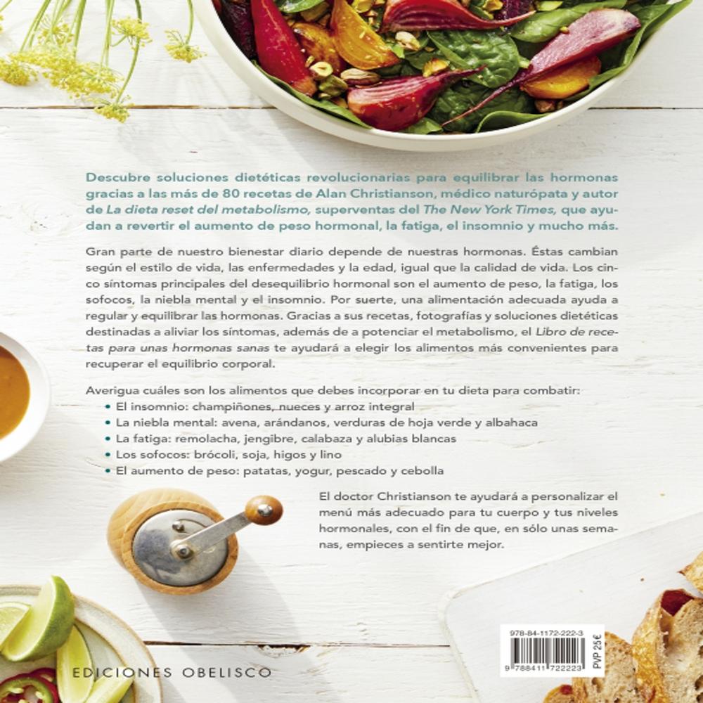 Foto 3 pulgar | Libro De Recetas Para Unas Hormonas Sanas