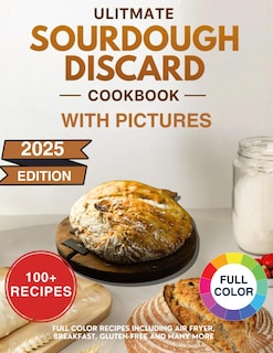 Foto 1 | Más De 100 Recetas Con Imágenes De Cookbook Ultimate Sourdough Discard - Venta Internacional.