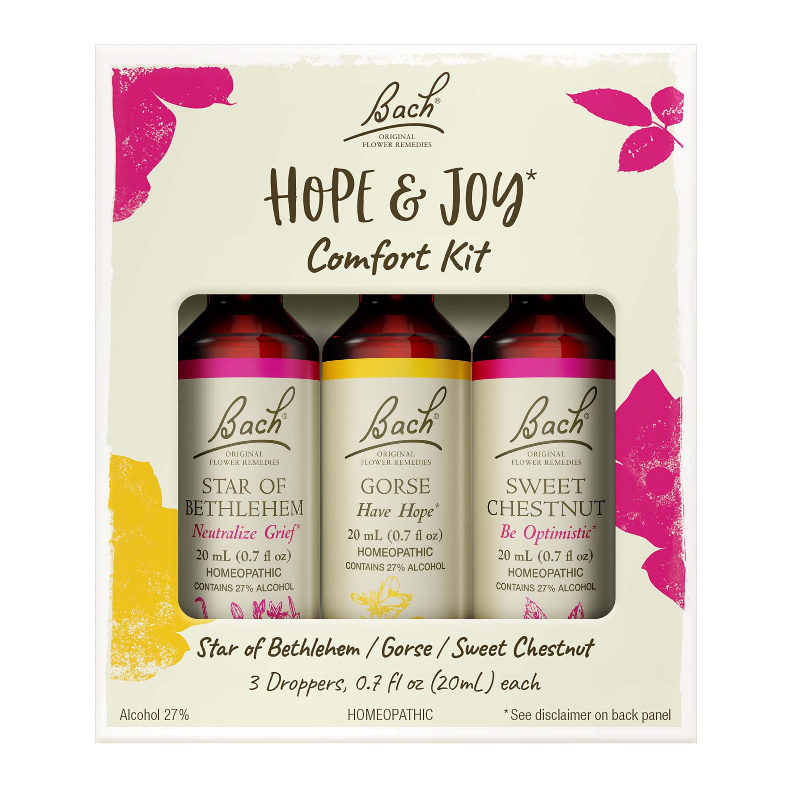 Foto 1 | Kit Hope And Joy De Flower Remedies Bach  3 Goteros De 20 Ml - Venta Internacional.