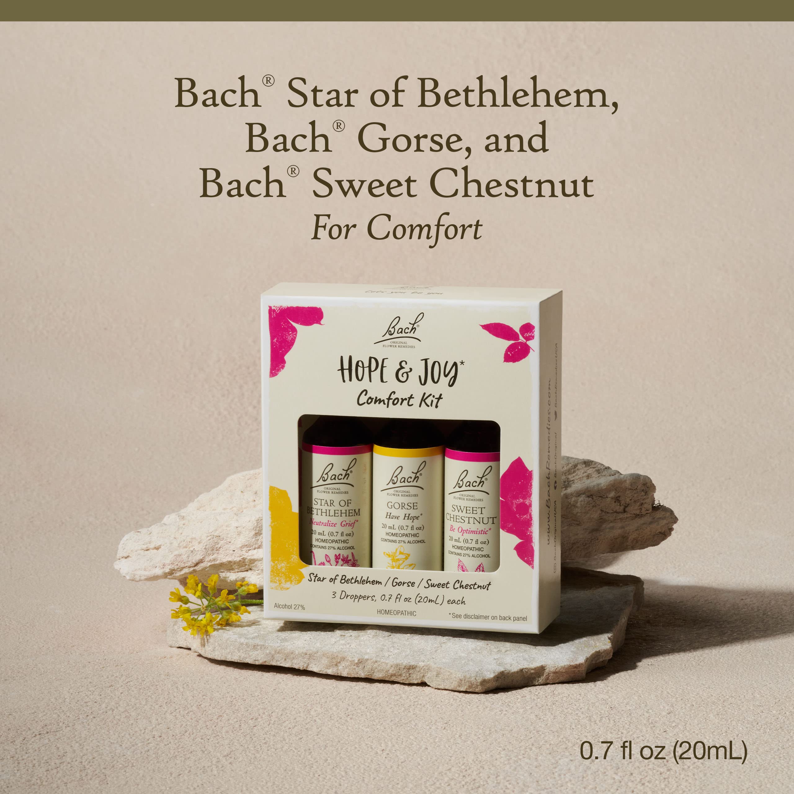 Foto 2 | Kit Hope And Joy De Flower Remedies Bach  3 Goteros De 20 Ml - Venta Internacional.