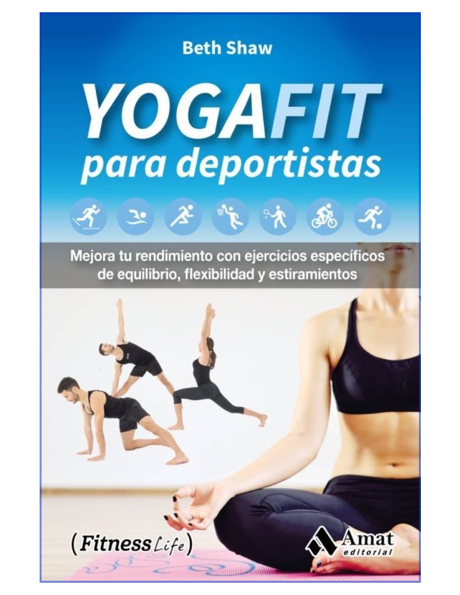 Foto 2 pulgar | Yogafit Para Deportistas Beth Shaw Amat Tapa Blanda