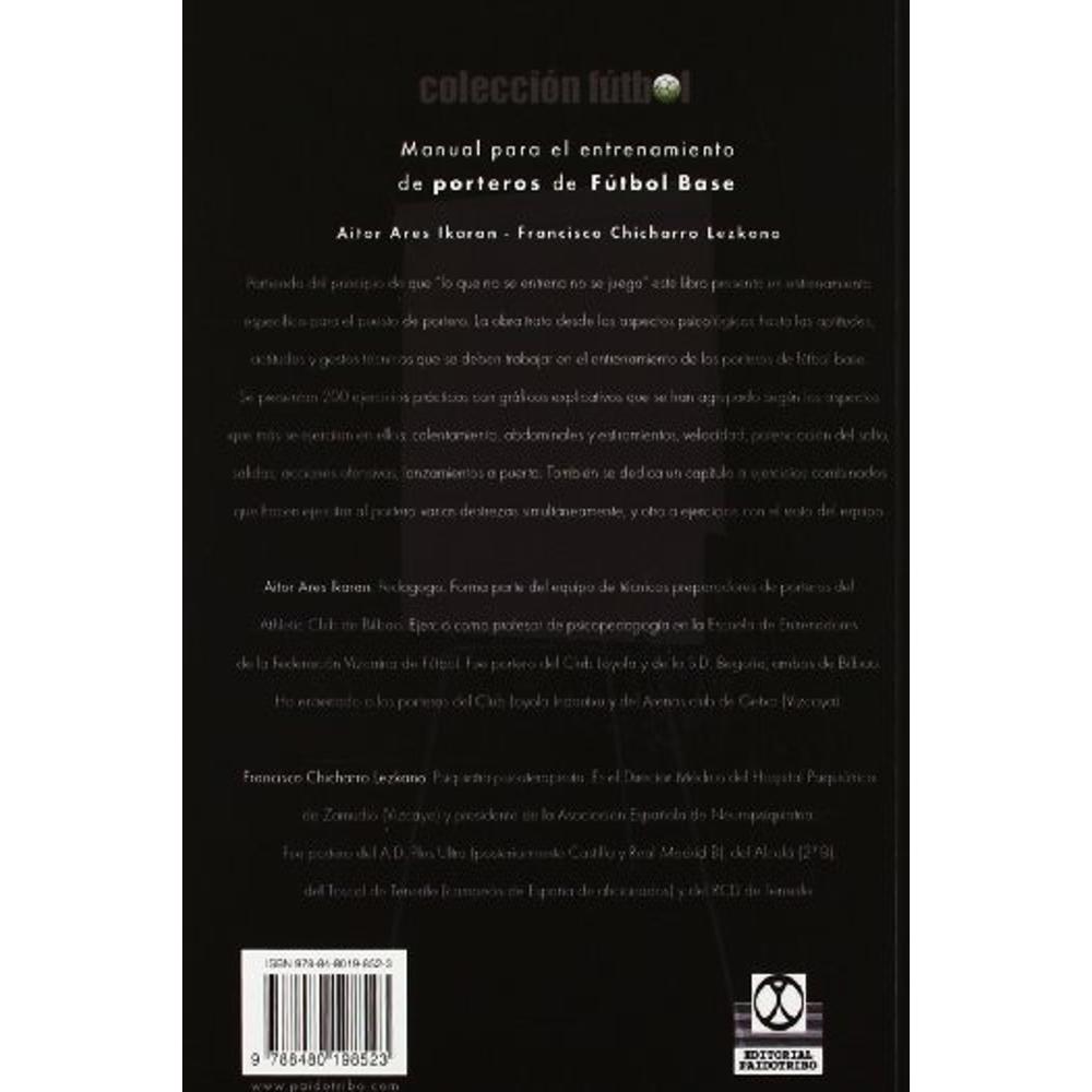 Foto 3 pulgar | Manual Para El Entrenamiento De Porteros De Fútbol Base