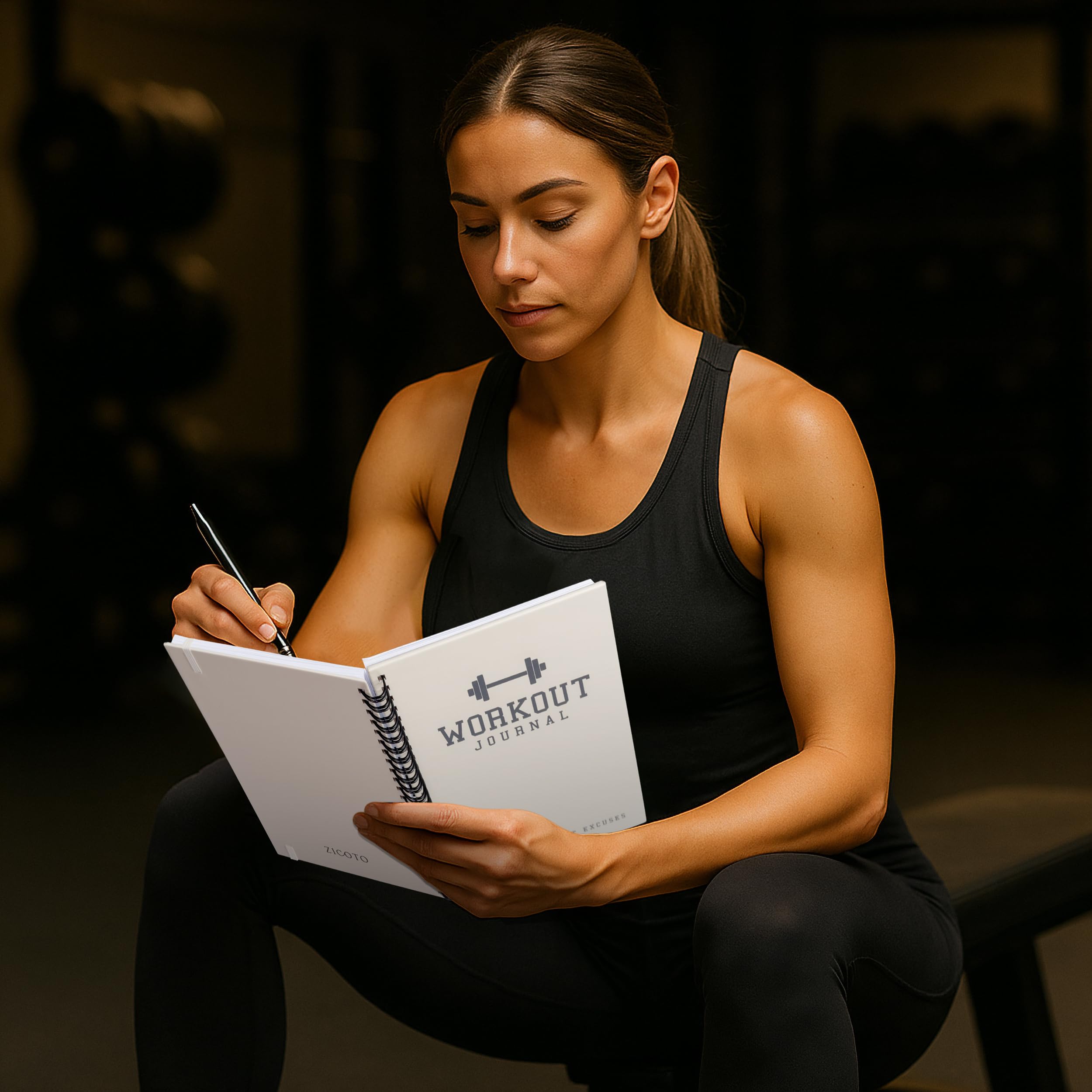 Foto 2 | Agenda De Ejercicios Y Libro De Registro Zicoto Ultimate De Fitness Journal - Venta Internacional.