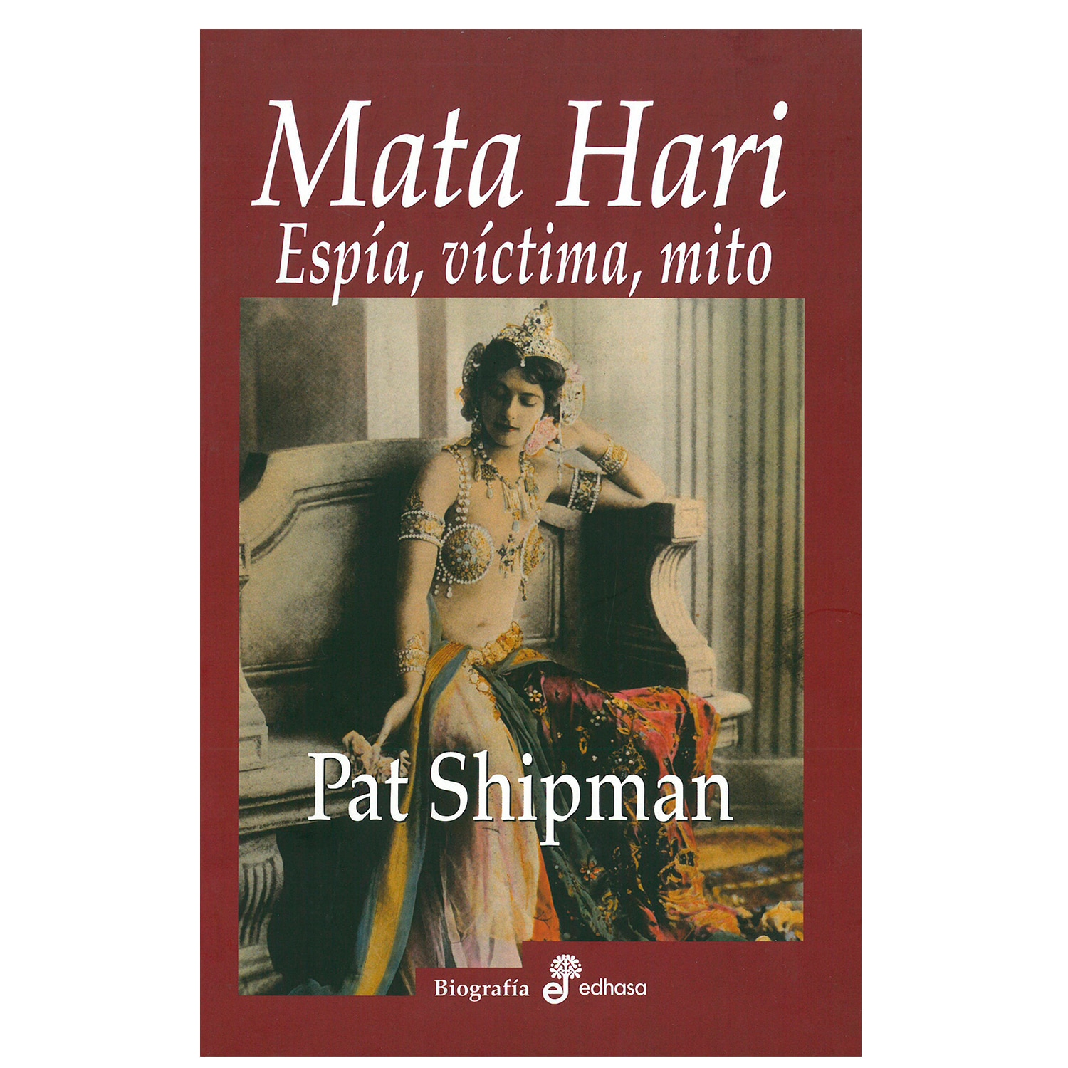 Libro Mata Hari Edhasa Pasta Dura color Rojo $432