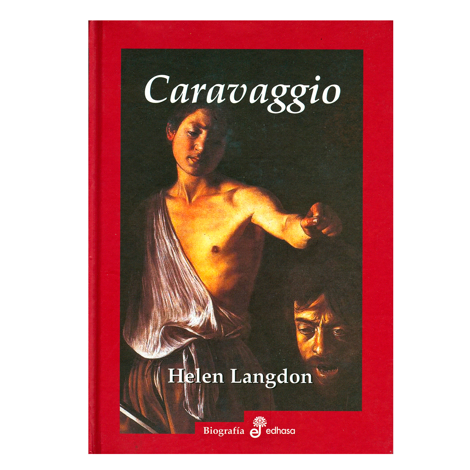 Libro Caravaggio Edhasa Pasta Dura color Rojo