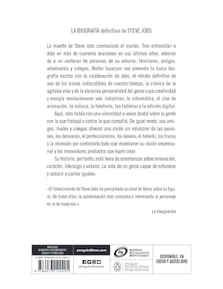 Foto 2 | Steve Jobs. La Biografía Libro Fisico Editorial De Bolsillo Autor Walter Isaacson