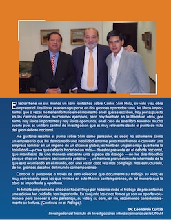 Foto 2 | Libro Carlos Slim: Empresario Global Editorial Quién es Quién Ediciones Raciel Trejo
