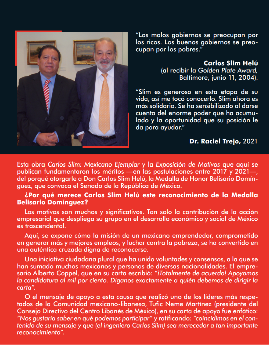 Foto 3 pulgar | Libro Carlos Slim: Mexicano Ejemplar Editorial Quién es Quién Ediciones Raciel Trejo