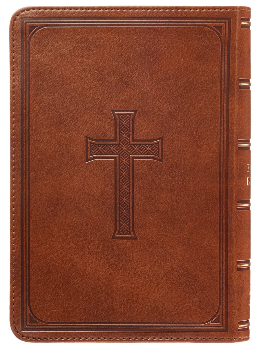 Foto 3 pulgar | Santa Biblia KJV Letra Grande Compacta con Piel Sintética - Venta Internacional
