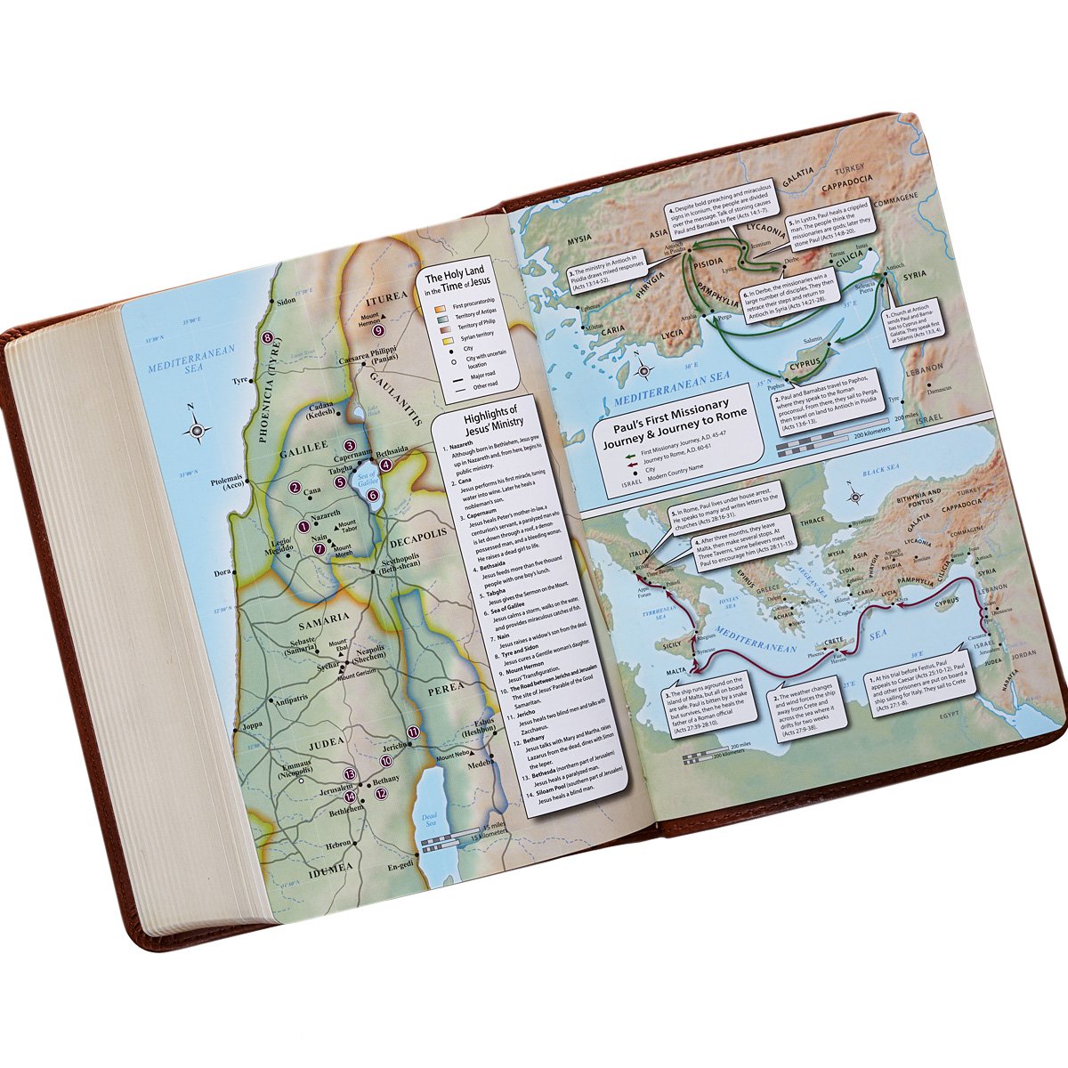 Foto 6 pulgar | Santa Biblia KJV Letra Grande Compacta con Piel Sintética - Venta Internacional