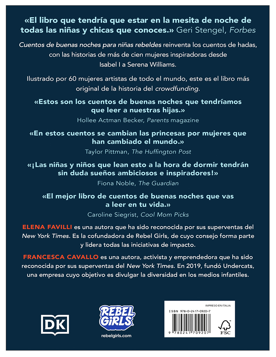 Foto 3 pulgar | Libro Cuentos De Buenas Noches Para Niñas Rebeldes Autor Dk Editorial Dk