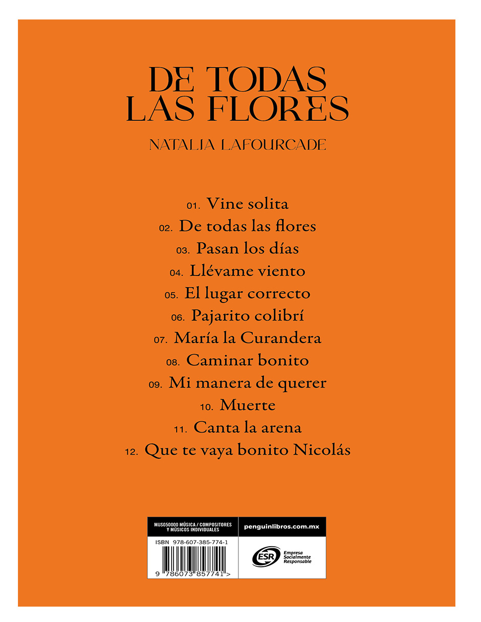 Foto 3 pulgar | Libro De Todas Las Flores – Diario Creativo De Natalia Lafourcade Editorial Aguilar