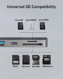 Foto 6 | Hub Usb C Anker 7 En 2 Para Macbook Con Suministro De Alimentación De 100 W - Venta Internacional.