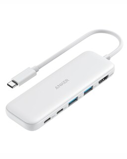 Foto 1 | Hub Usb-c Anker 332 5 En 1 Con Hdmi 4k Para Macbook Pro, Color Blanco - Venta Internacional.