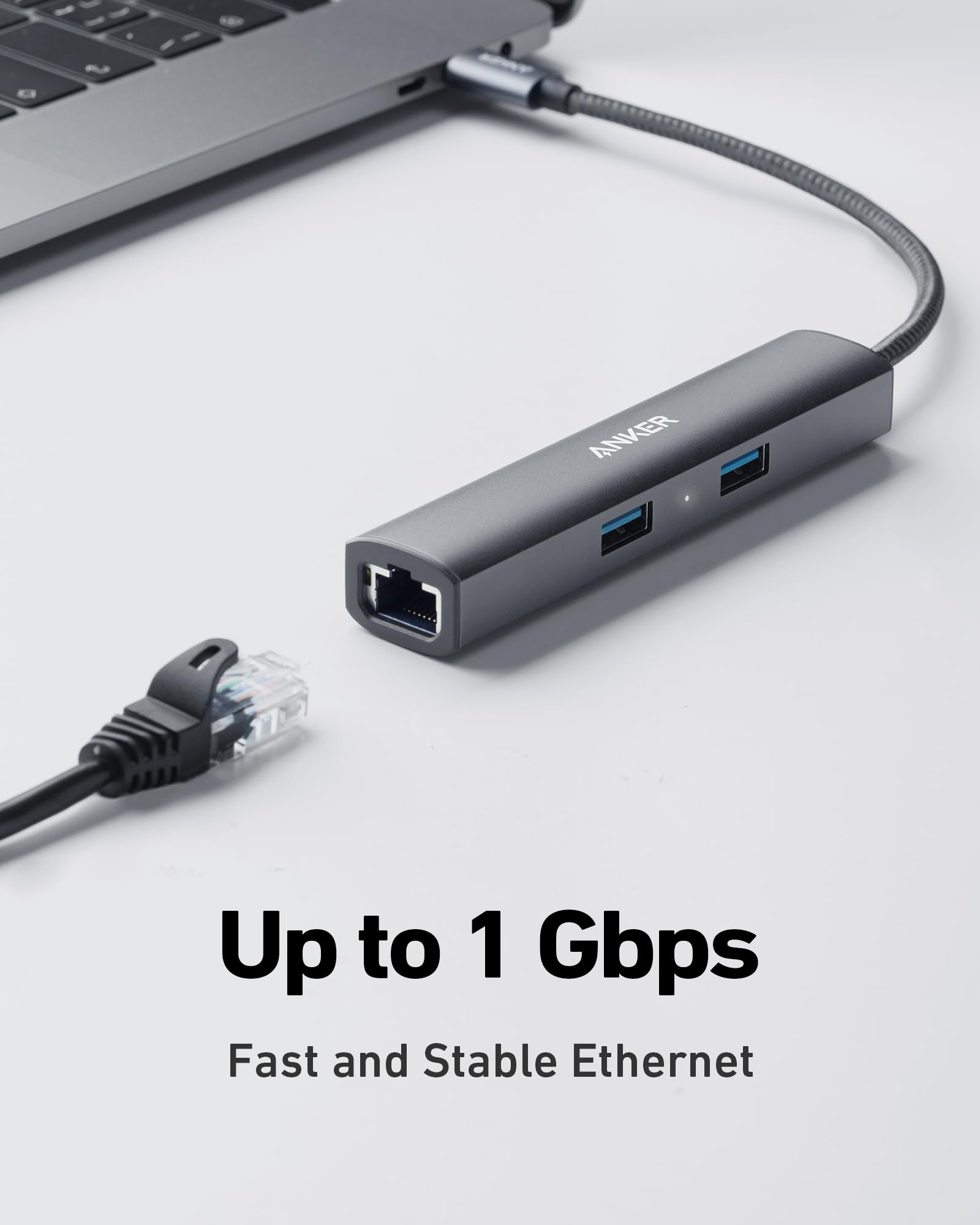 Foto 4 pulgar | Adaptador Usb C Hub Anker 5 En 1 Con Puerto Hdmi Y Ethernet 4k - Venta Internacional.