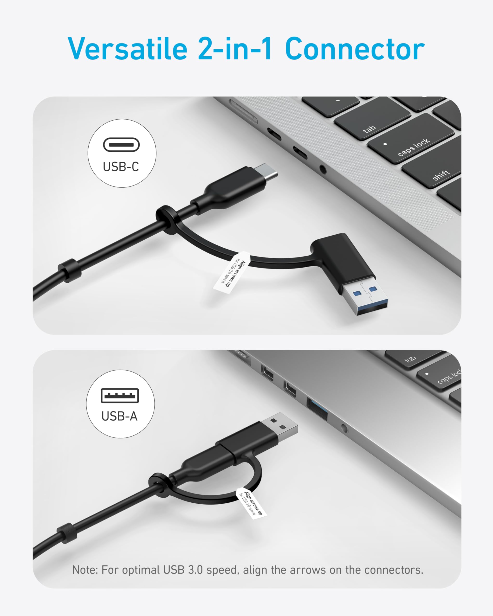 Foto 6 pulgar | Hub Usb-c Anker 8 En 1 De 5 Gbps De Datos Con 3 Usb-a, 4 Usb-c De 100 W Pd - Venta Internacional.