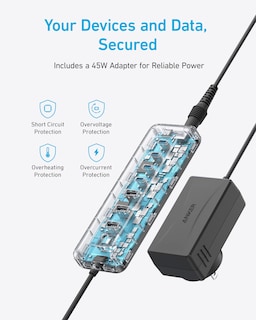 Foto 6 | Hub Usb-c Anker 8 En 1 De 5 Gbps De Datos Con 3 Usb-a, 4 Usb-c De 100 W Pd - Venta Internacional.