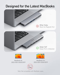 Foto 5 | Hub Usb C Anker 547 7 En 2 Con Hdmi 4k Para Macbook Thunderbolt 4 - Venta Internacional.