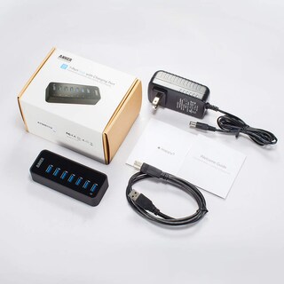 Foto 7 | Hub De Datos Usb 3.0 Anker De 7 Puertos Con Adaptador De Alimentación De 36 W - Venta Internacional.
