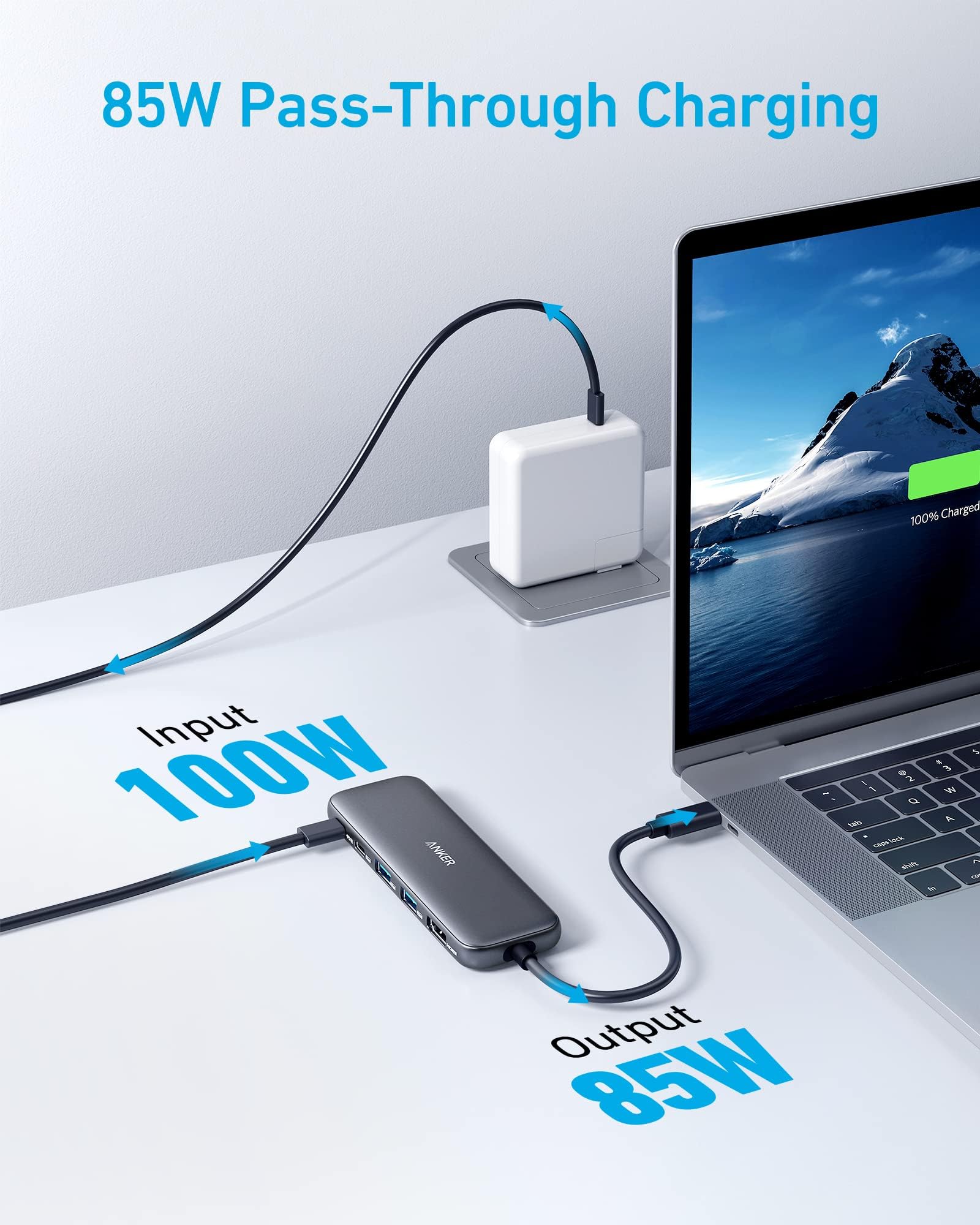 Foto 4 pulgar | Hub Usb-c Anker 332 5 En 1 Con Pantalla Hdmi 4k Para Macbook - Venta Internacional.