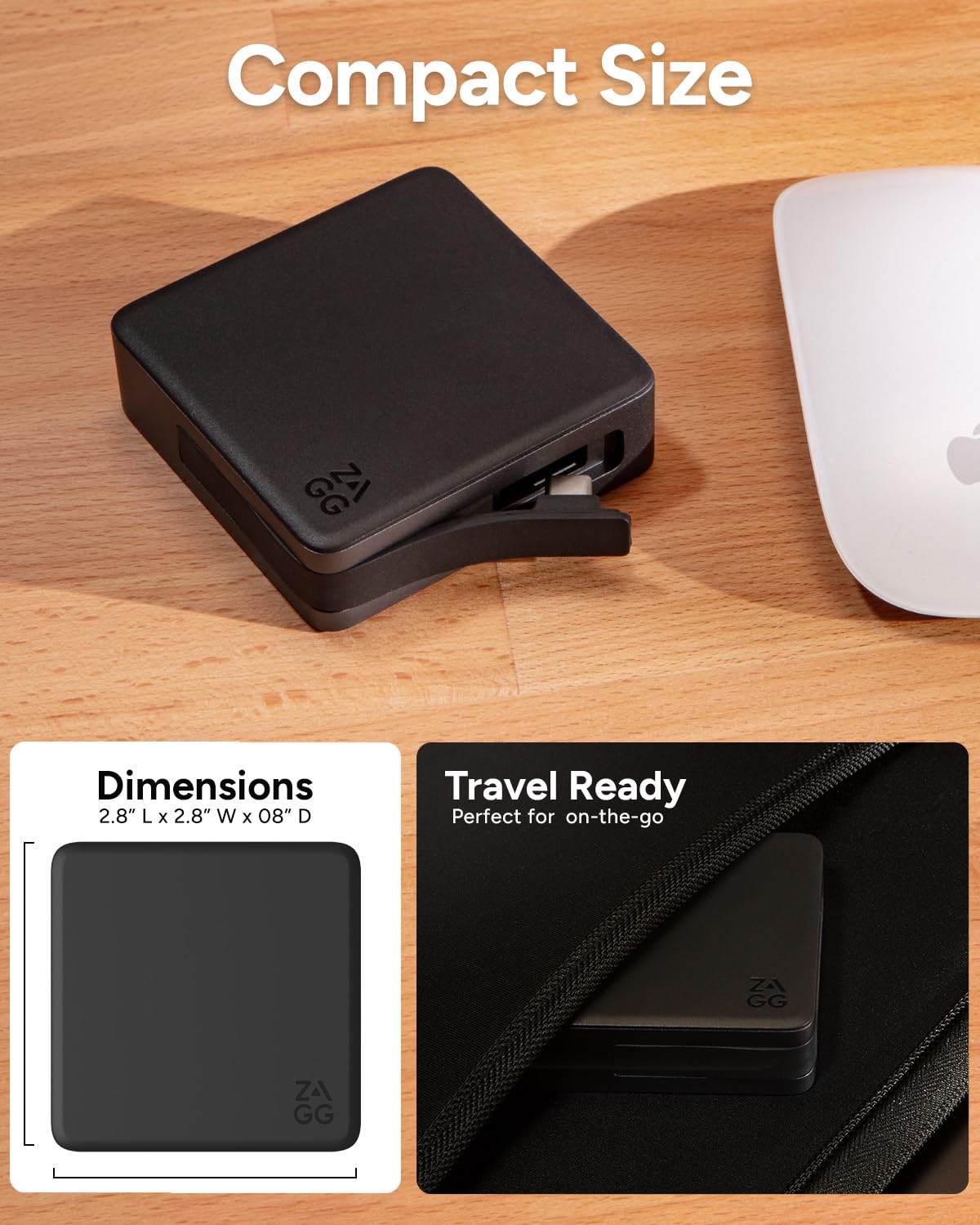 Foto 6 pulgar | Hub De 4 Puertos Zagg Versátil Usb-c Pd, Usb-a, Usb-c, Hdmi 4k - Venta Internacional.