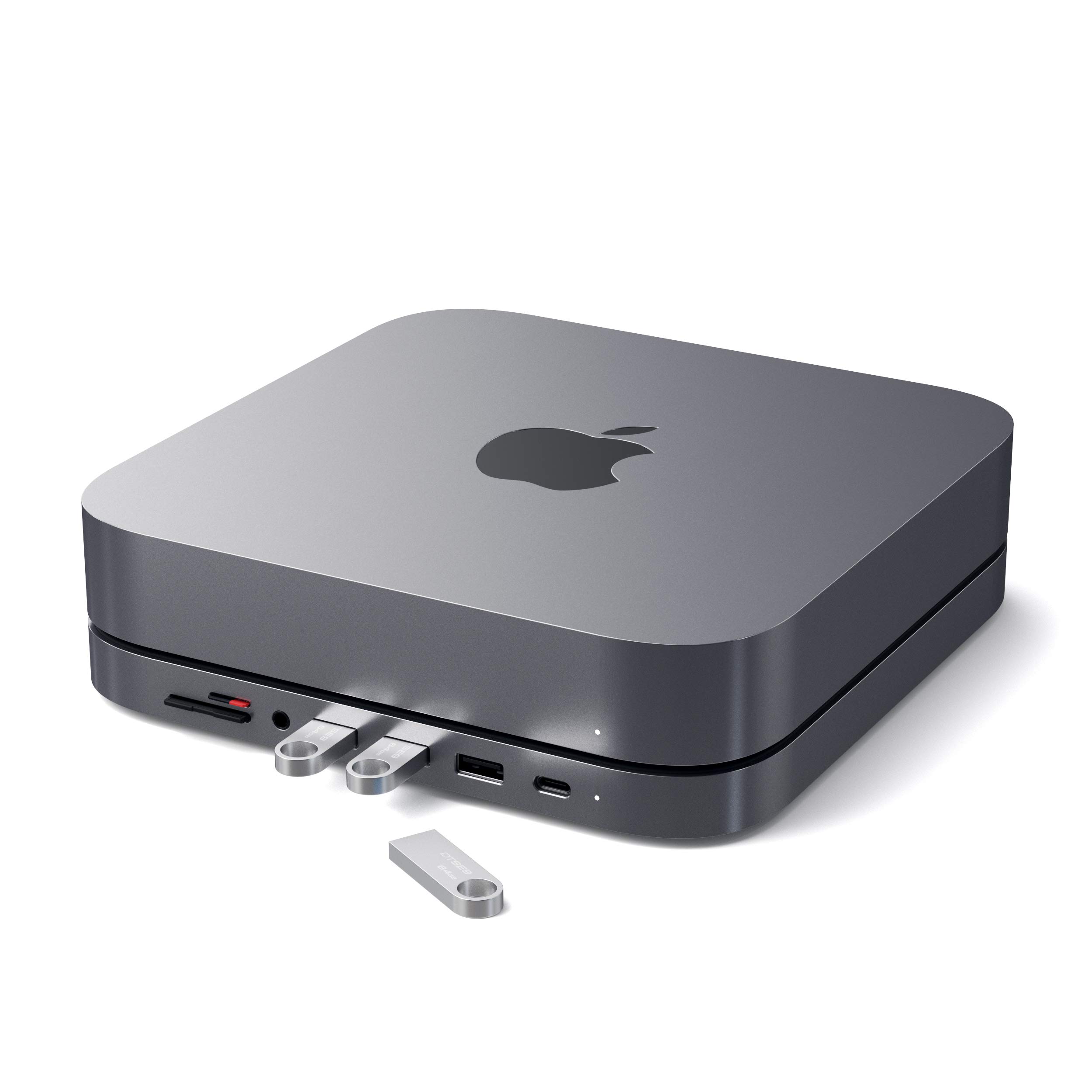 Foto 2 pulgar | Hub Usb C Satechi Tipo C, Soporte Y Hub De Aluminio Para Mac Mini - Venta Internacional.