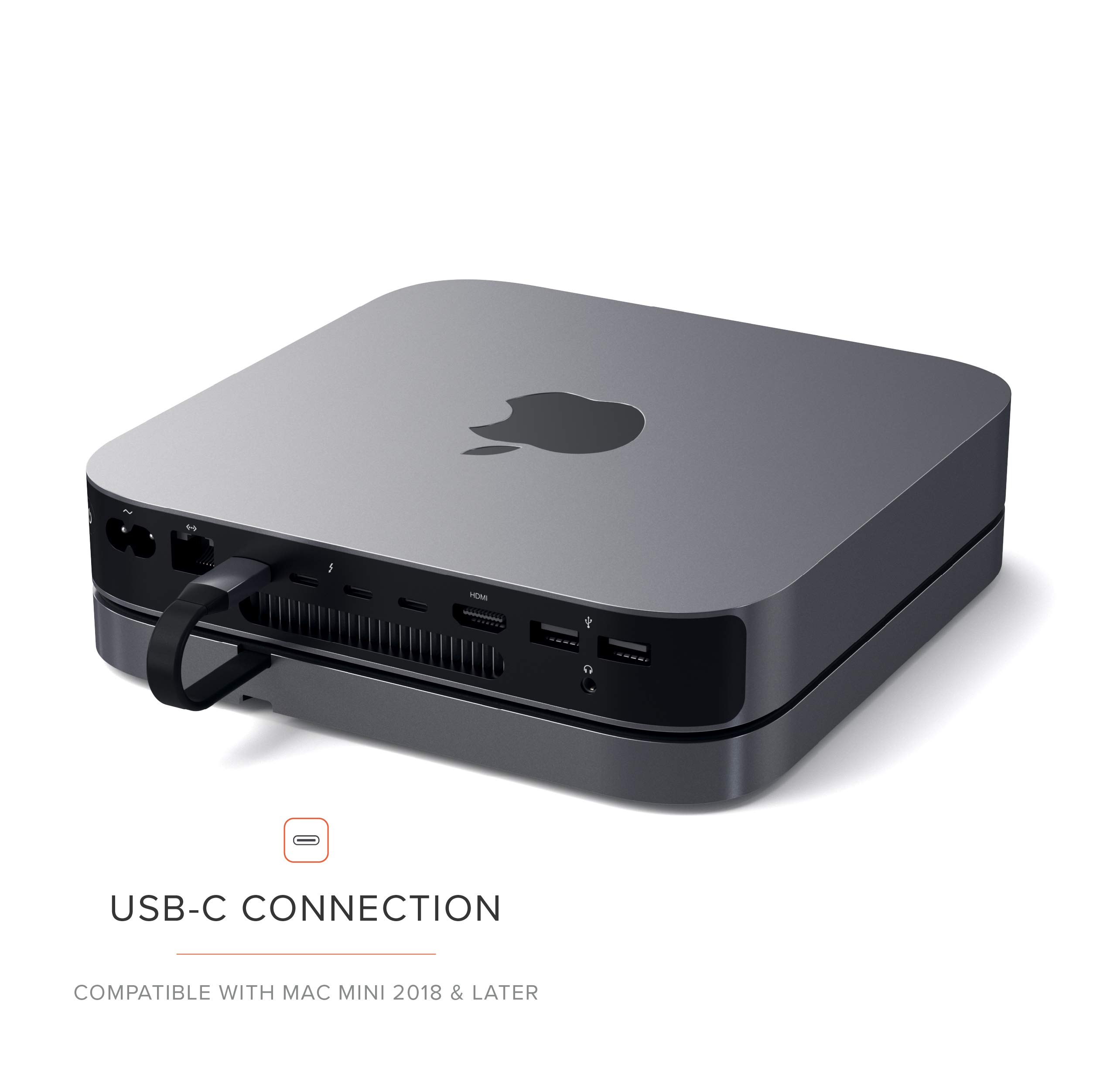 Foto 5 pulgar | Hub Usb C Satechi Tipo C, Soporte Y Hub De Aluminio Para Mac Mini - Venta Internacional.