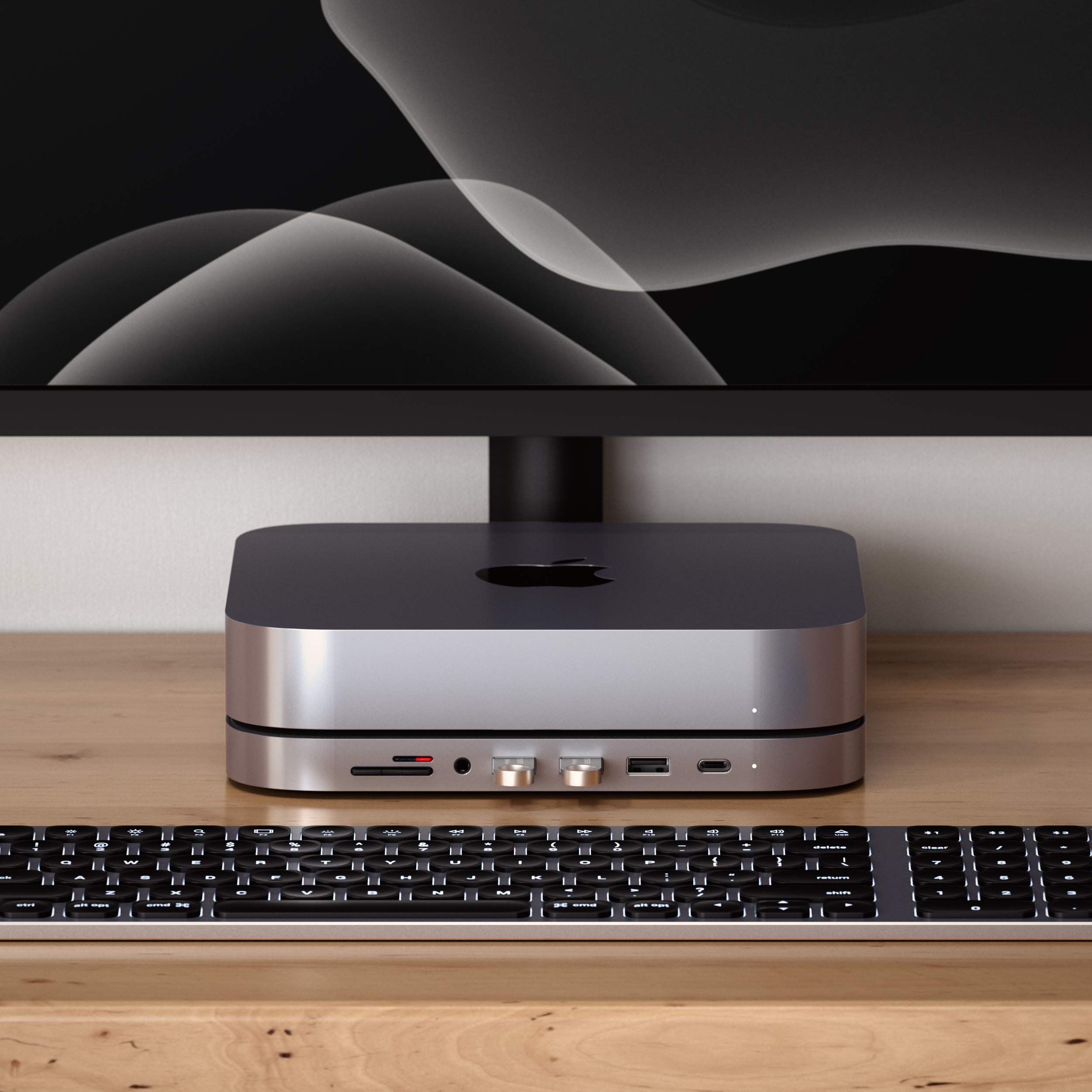 Foto 6 | Hub Usb C Satechi Tipo C, Soporte Y Hub De Aluminio Para Mac Mini - Venta Internacional.